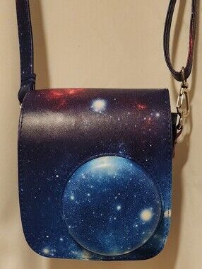 Fujifilm Instax Woodmin Galaxy/Space Camera Carrying Case With Adjustable Strap